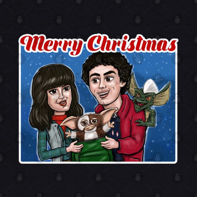 Gremlins Christmas by mcillustrator